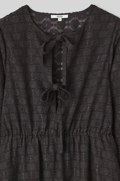 Robe courte jacquard