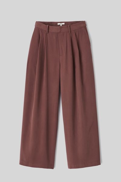Pantalon fluide à pinces