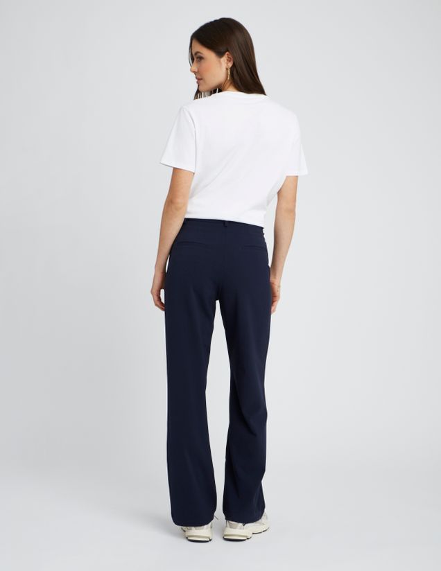 Pantalon tailleur polyester recyclé