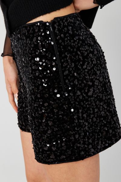 Short à sequins