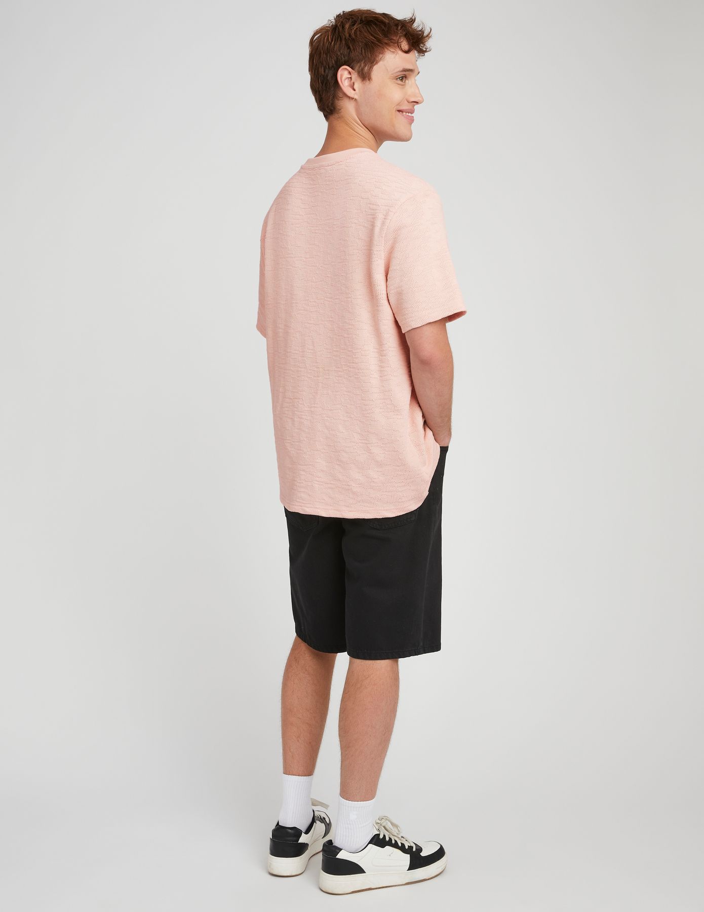 T-shirt matière fantaisie