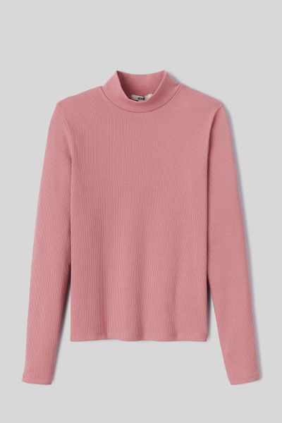 T-shirt col montant uni