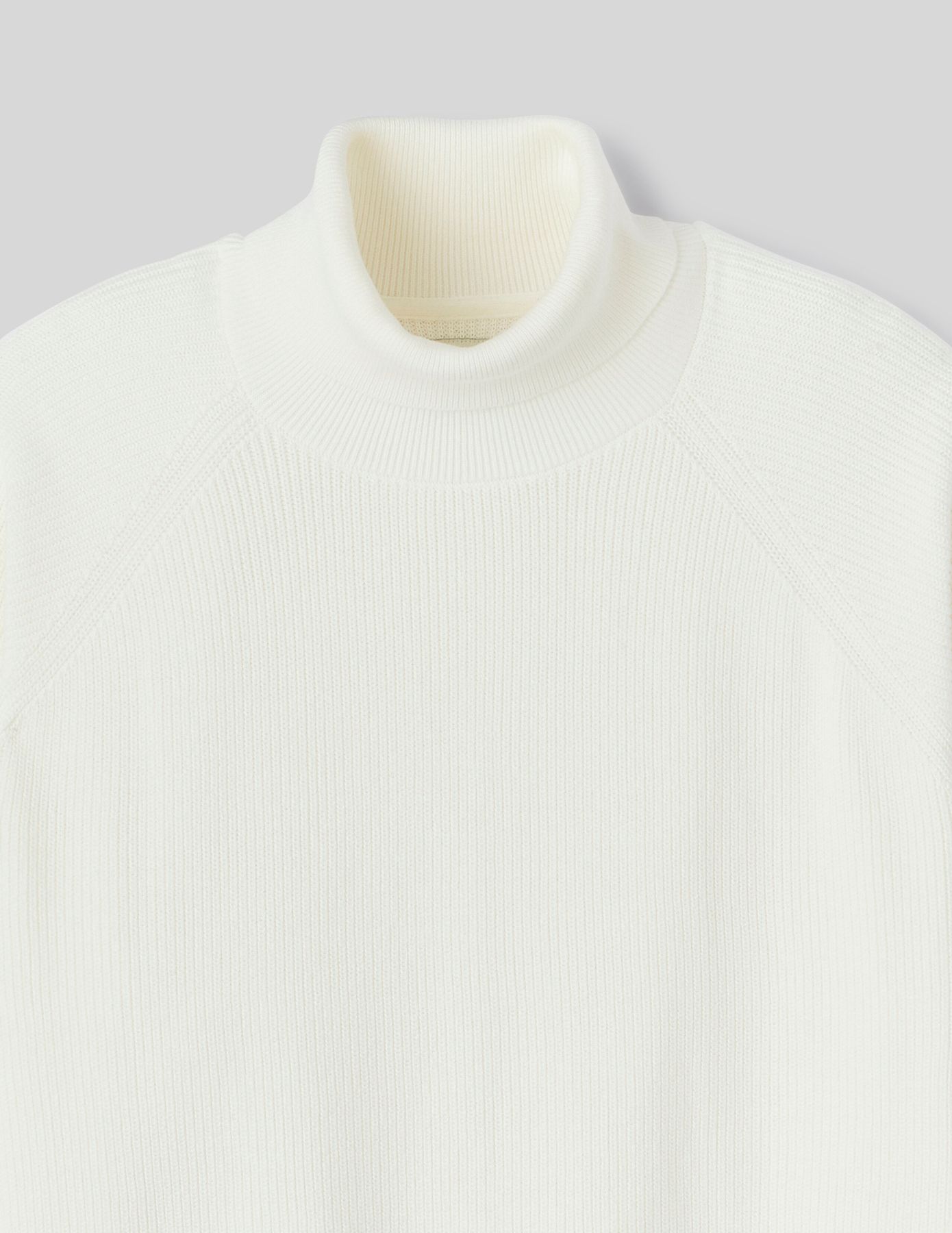 Pull col roulé