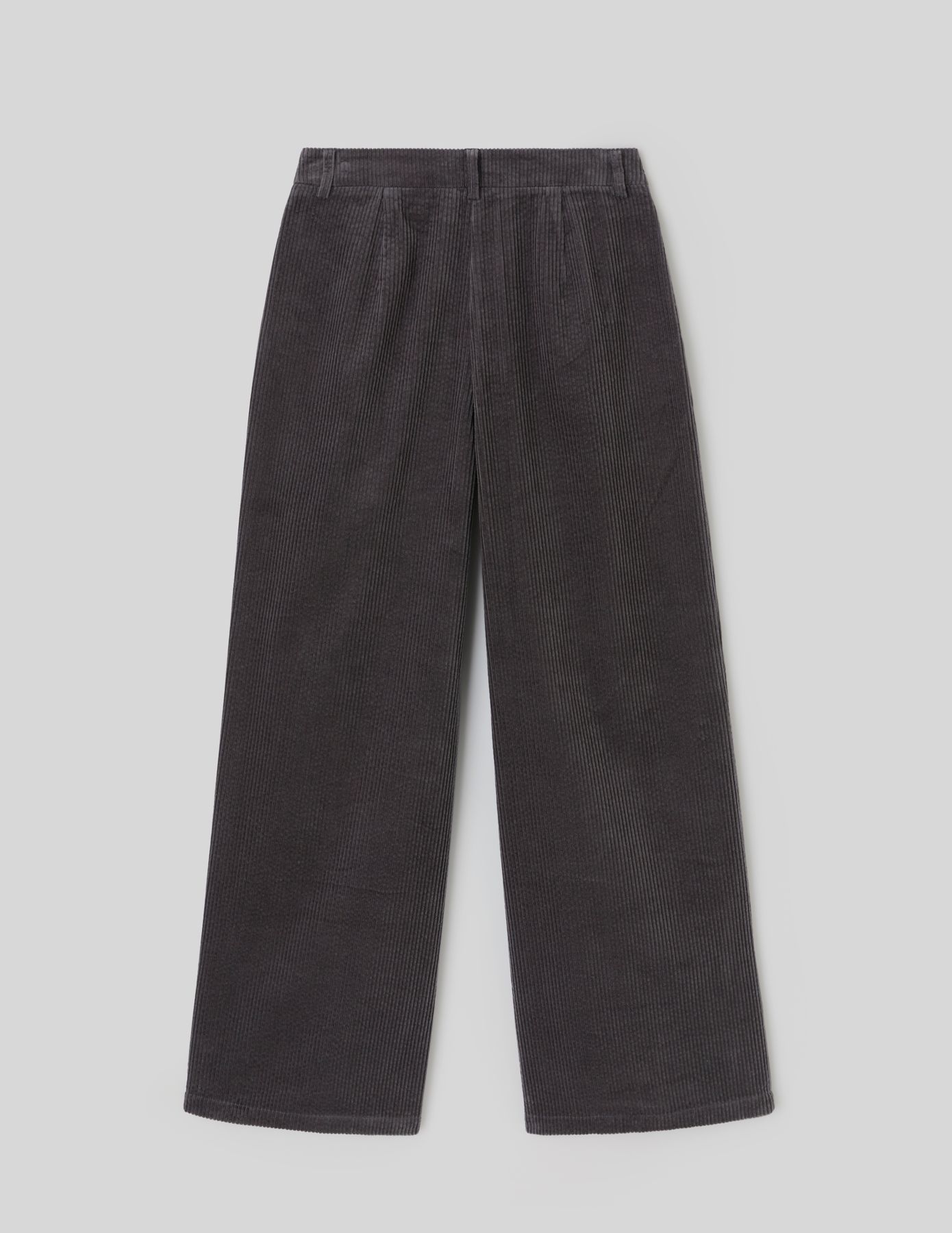 Pantalon large en velours