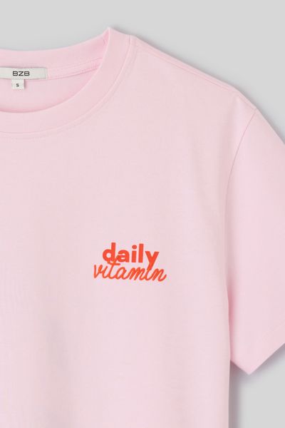 T-shirt imprim&eacute; devant/dos