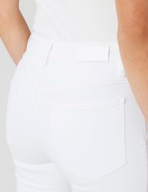 Jean flare cropped