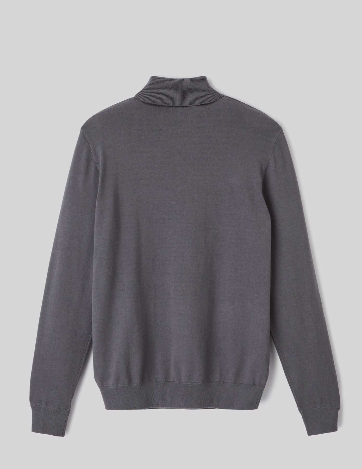 Pull col roulé