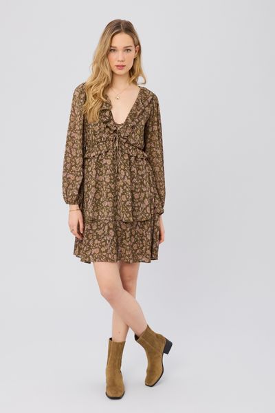 Robe imprim&eacute; fleuri