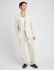 Veste de costume coupe droite