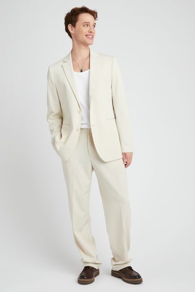 Veste de costume coupe droite