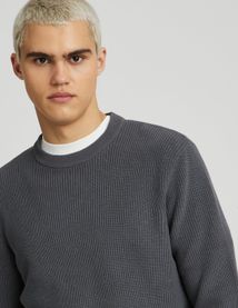 Pull col rond uni