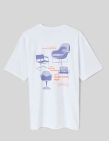 T-shirt imprim&eacute; devant/dos