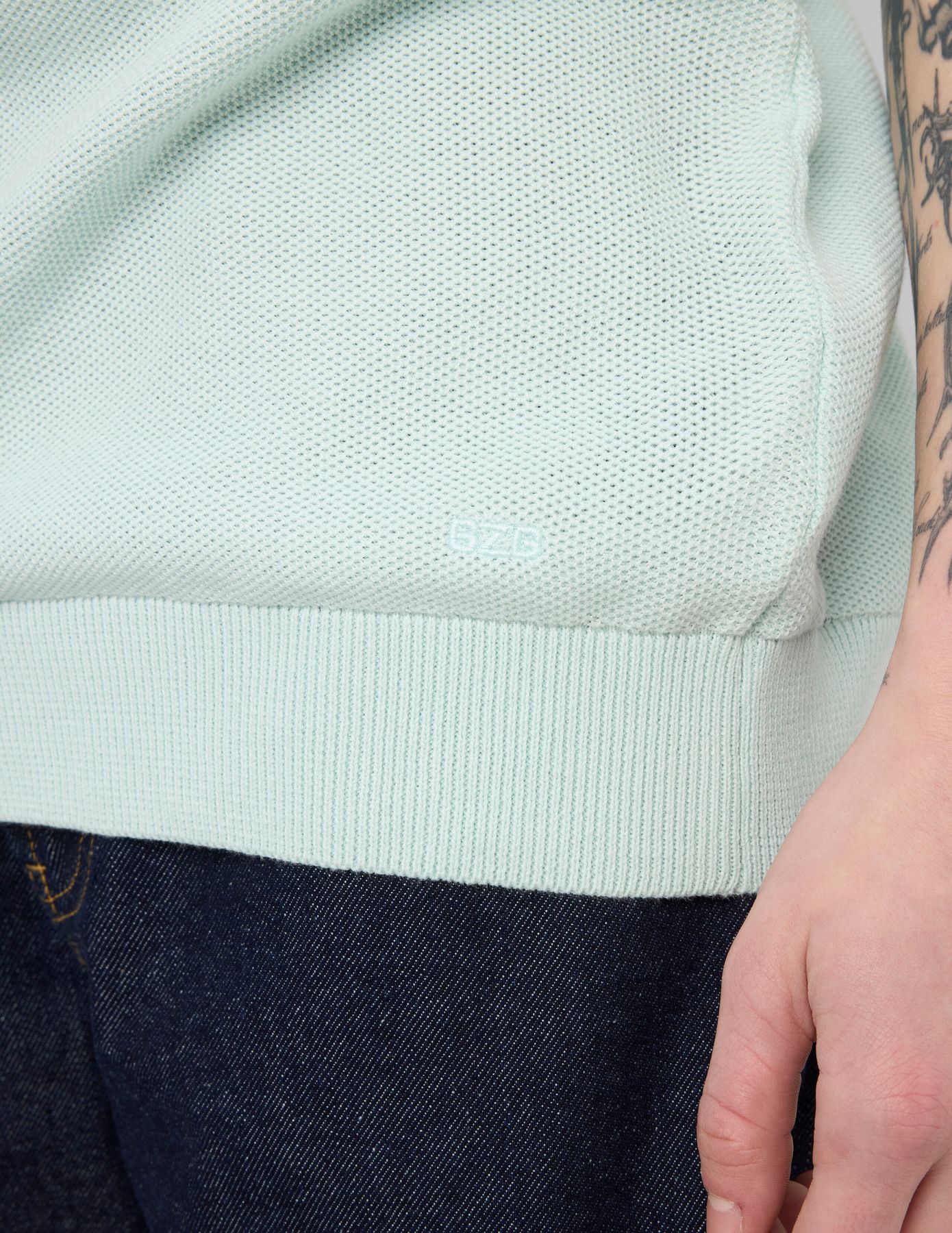 Polo mati&egrave;re fantaisie