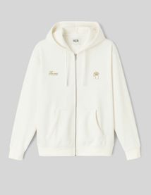 Sweat zippé animation devant/dos