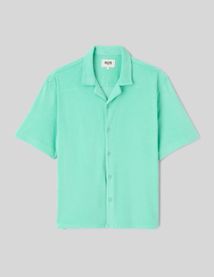 Chemise manches courtes &eacute;ponge