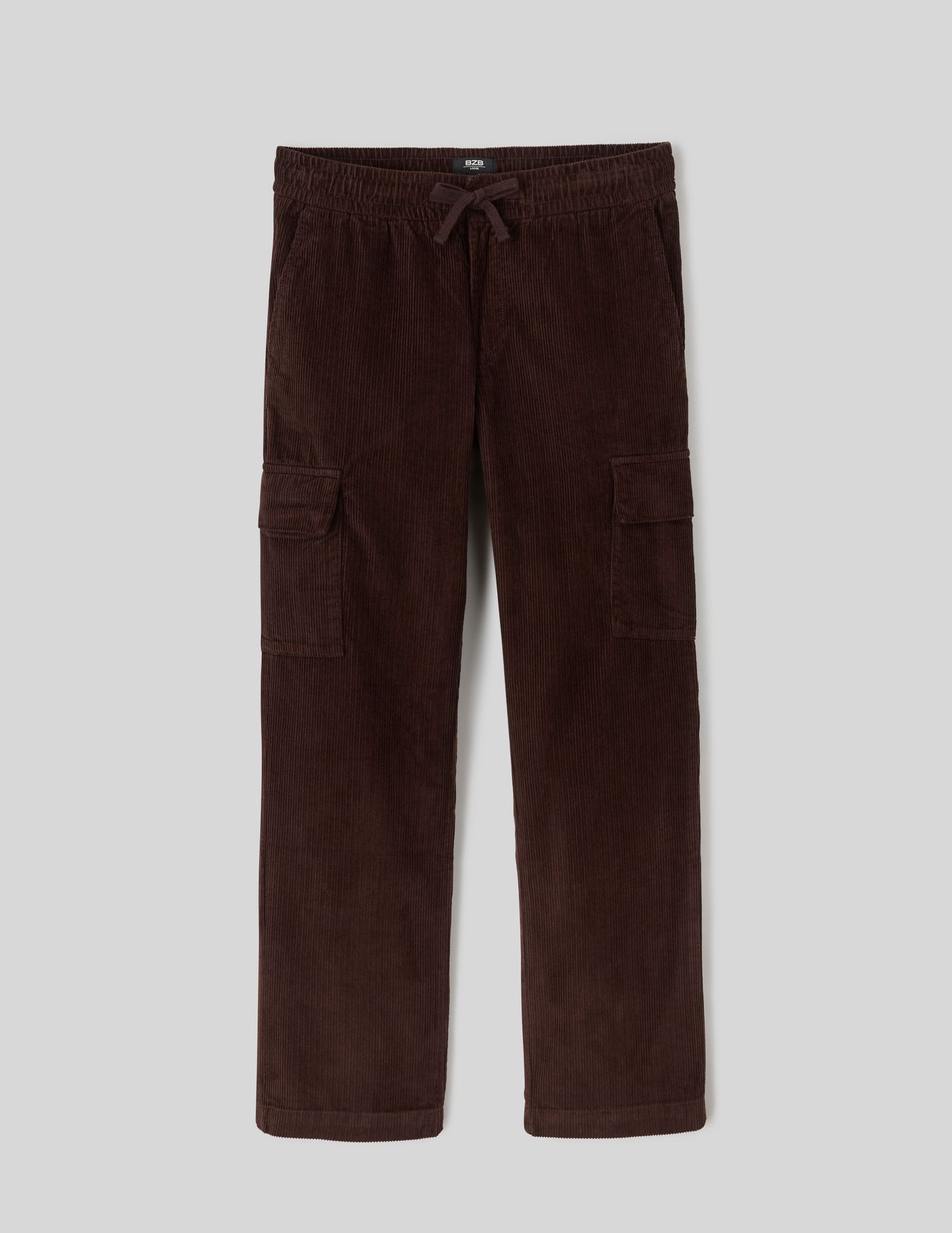 Pantalon cargo velours