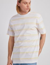 T-shirt à rayures bicolores