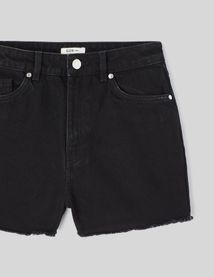Short en jean raw cut