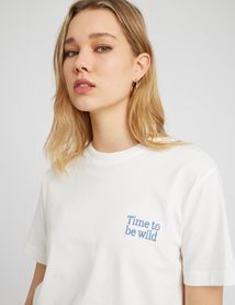 T-shirt brodé