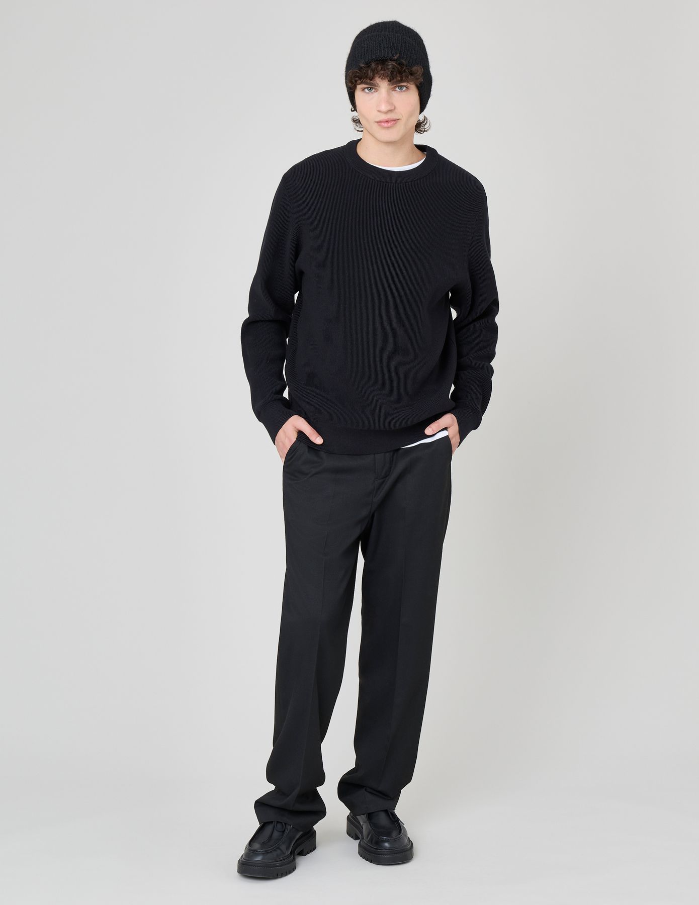 Pull maille fantaisie
