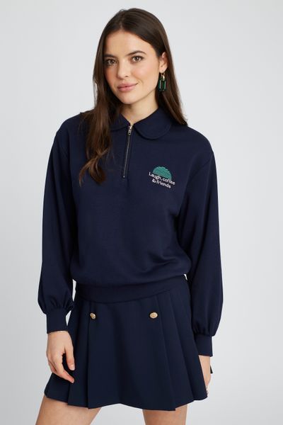 Sweat col polo