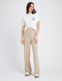 Pantalon tailleur court