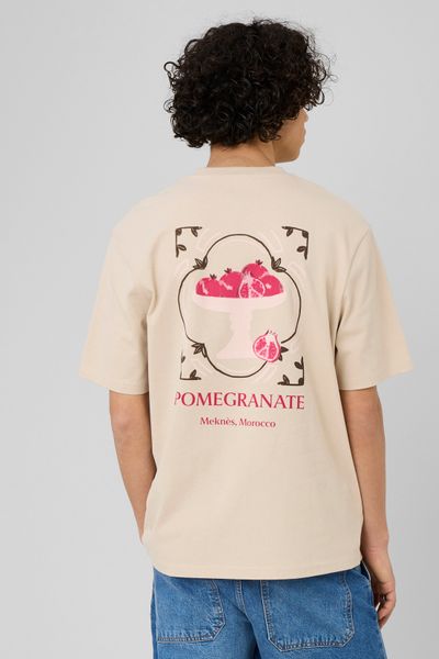 T-shirt imprim&eacute; devant dos