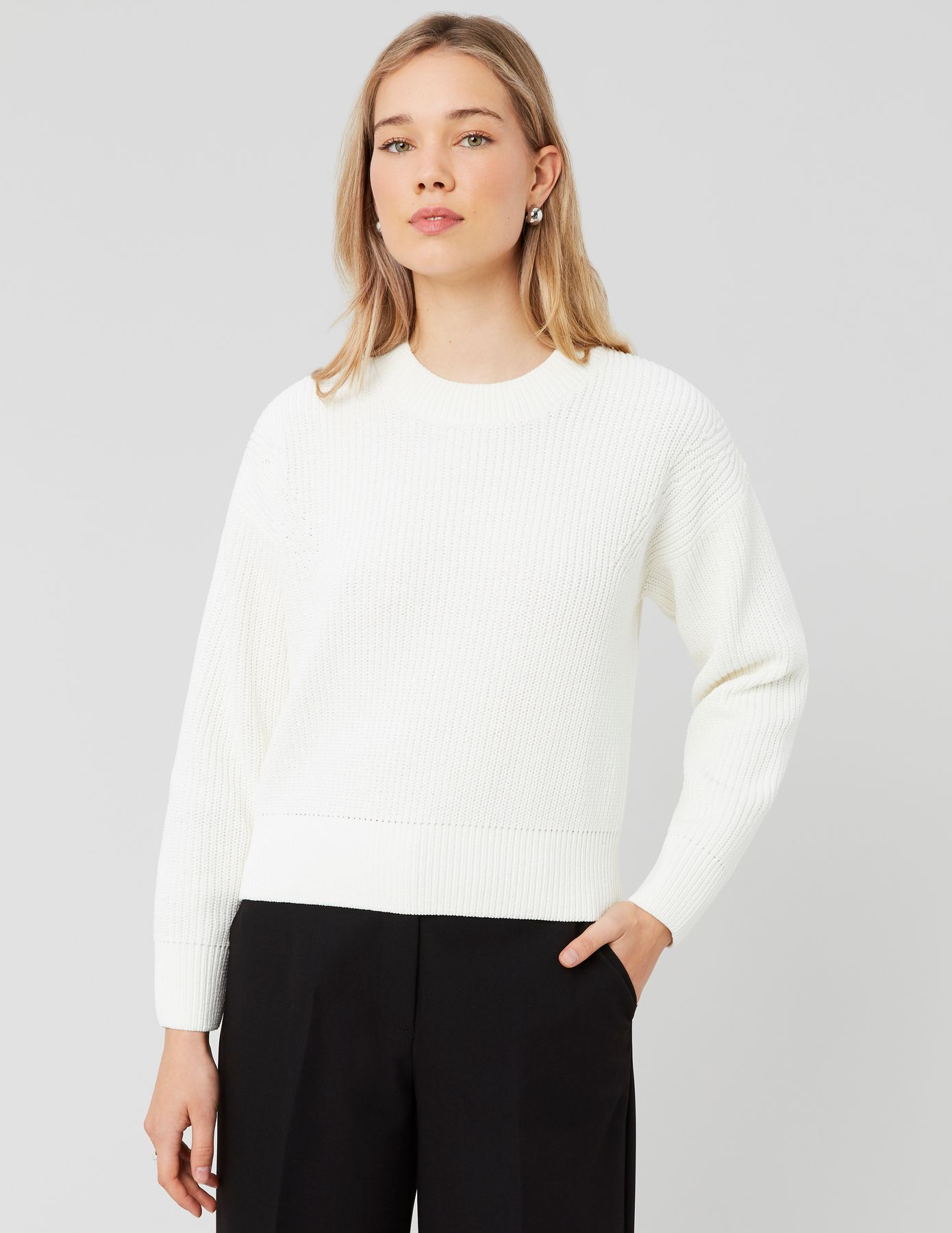 Pull maille chenille