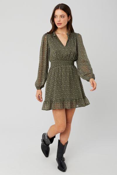 Robe courte imprimée
