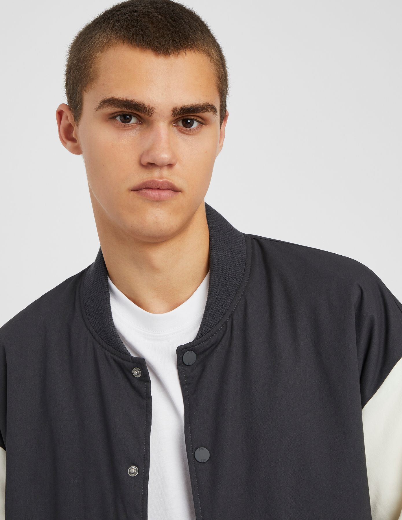 Veste bombers bicolore