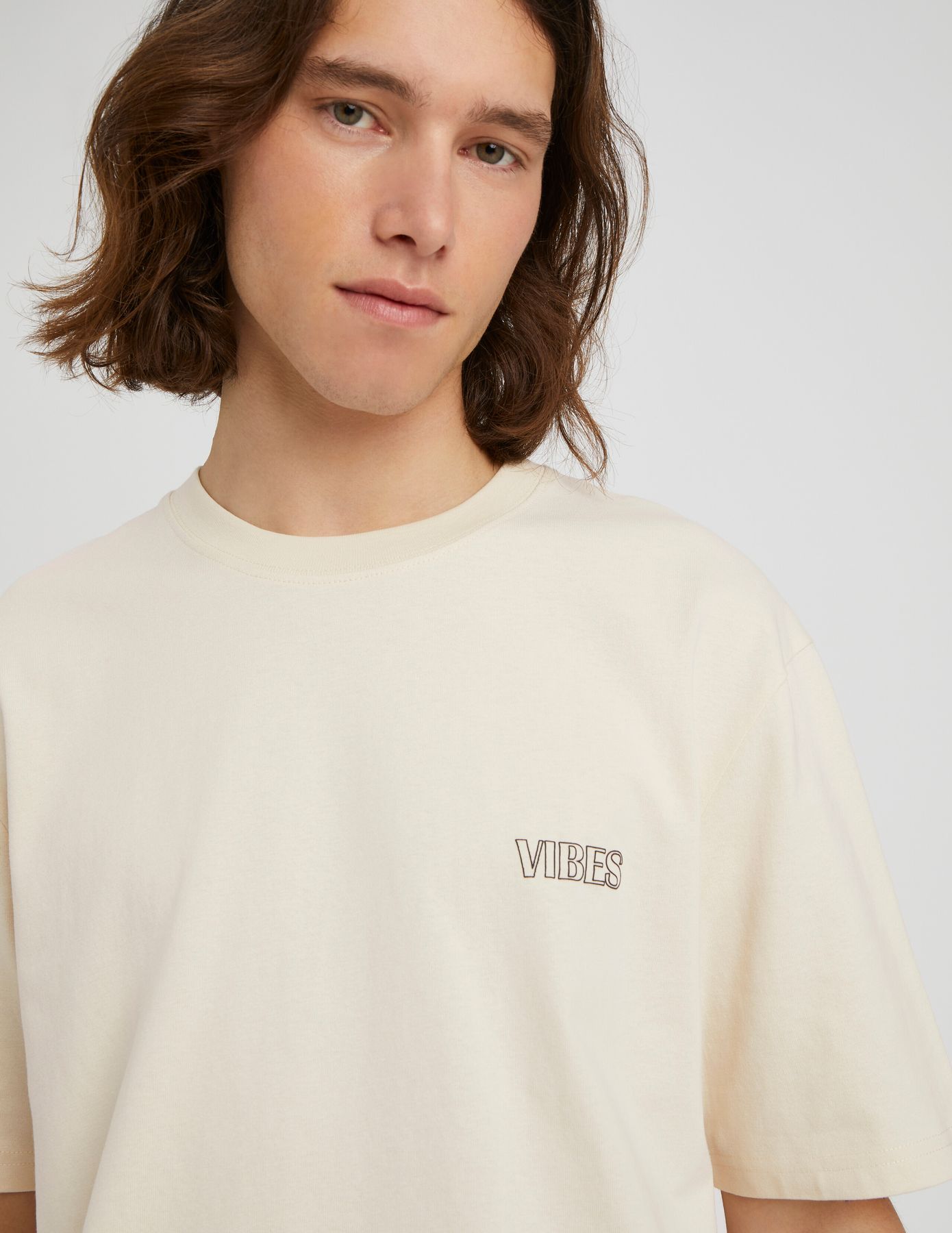 T-shirt imprim&eacute; devant dos