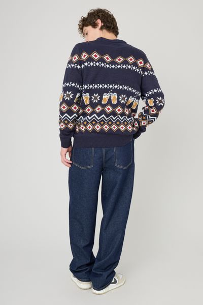 Pull jacquard No&euml;l