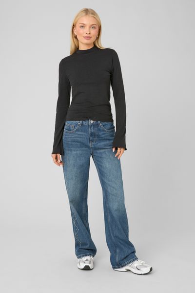 T-shirt manches longues paillet&eacute;