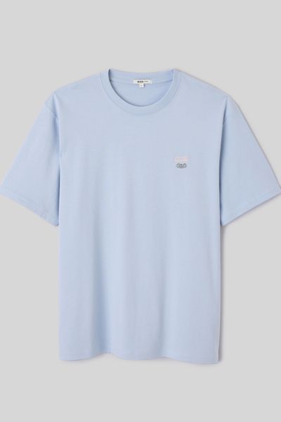 T-shirt broderie poitrine