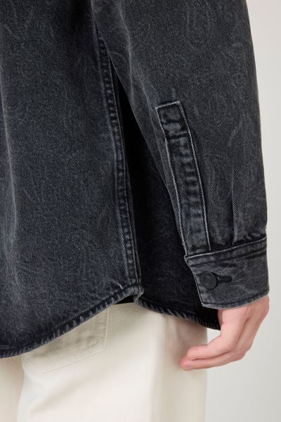 Surchemise en jean imprimée