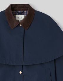 Veste cape amovible