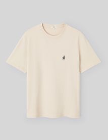 T-shirt broderie poitrine