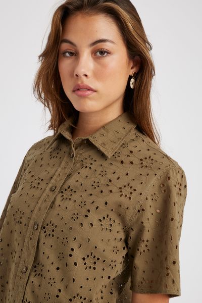 Chemisette broderie anglaise