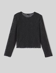 T-shirt dentelle