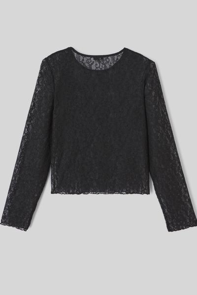 T-shirt dentelle