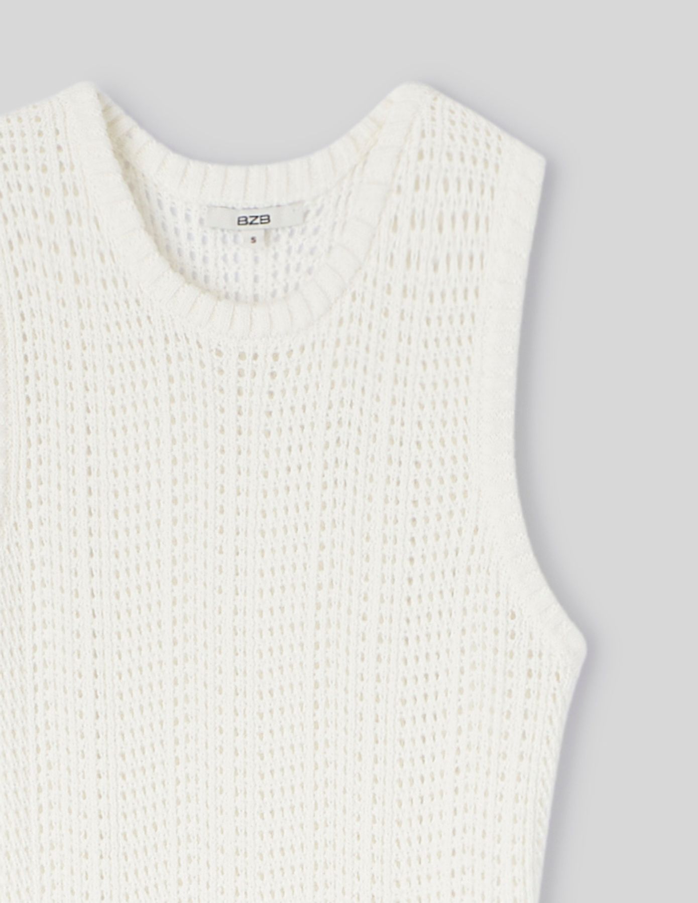 Robe longue en crochet