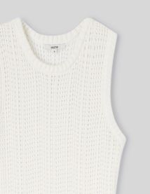 Robe longue en crochet