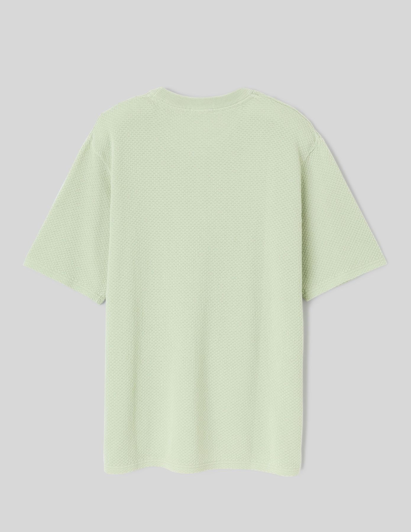 T-shirt maille textur&eacute;e