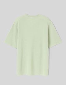 T-shirt maille textur&eacute;e