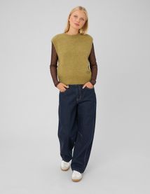 Pull sans manche premium