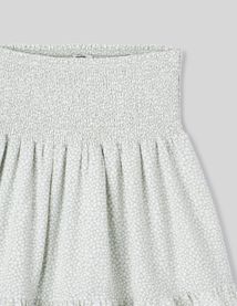 Jupe short imprimé fleurs