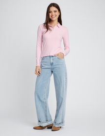 Polo manches longues