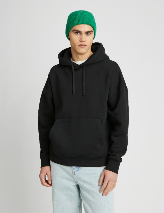 Sweat à capuche boxy