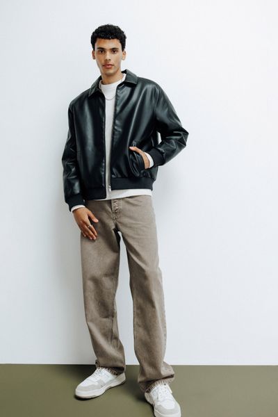 Pantalon loose de couleur
