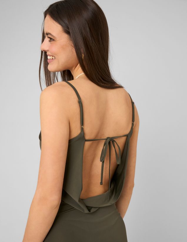 Robe longue moulante